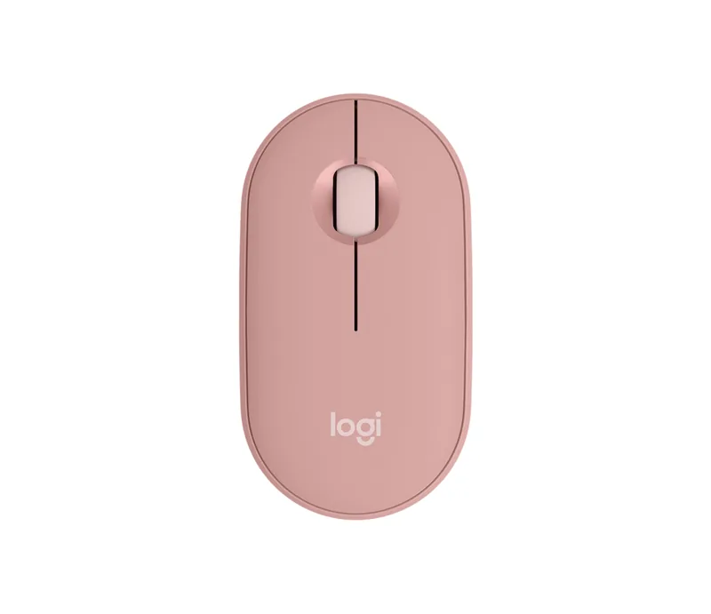 Logitech Pebble Mouse 2 M350s — Small, silent wireless mouse (image courtesy of the manufacturer)